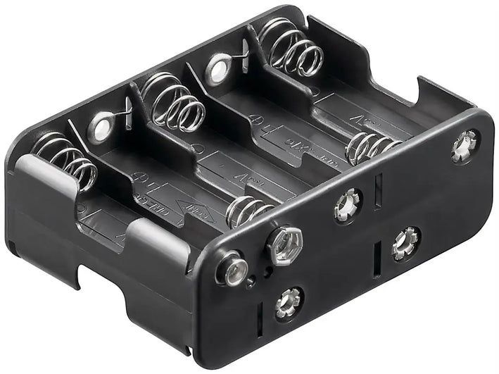 Suport baterii 10x AA R6 cu mufa Tip 9V 11469 Goobay