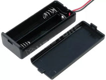Suport baterii 2x AAA montare cu capac terminal cabluri 150mm KEYSTONE 2489