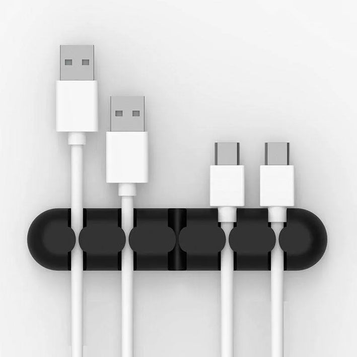 Suport cabluri 5 locasuri Orico CBS5 negru 96x20x12mm