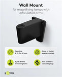 Suport de perete pentru lampa cu lupa negru pentru cod 65575 /64986 /64988 /64989 Goobay 64991