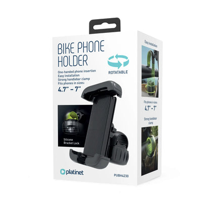 Suport pentru telefon 4.7-7" pe bicicleta HEAVY DUTY PLATINET PUBH4230