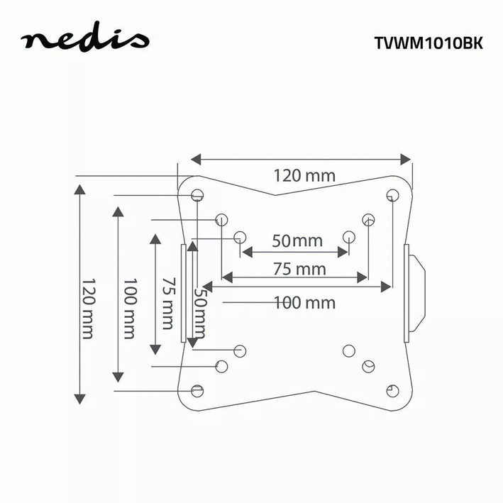 Suport TV de perete 13-27 inch 30kg Nedis