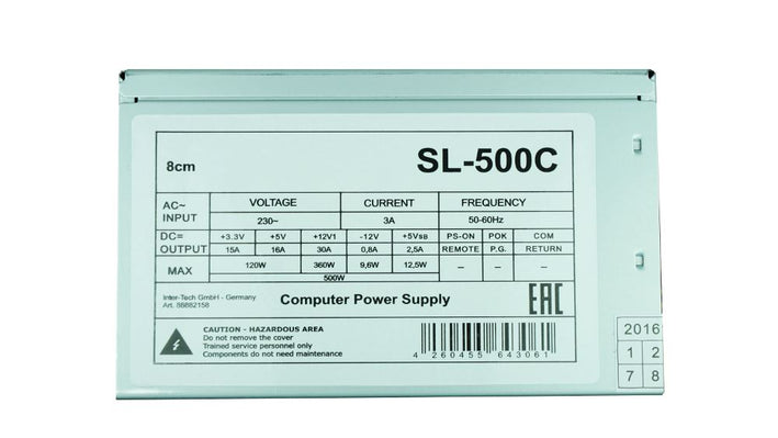 Sursa PC 500W Inter-Tech SL-500C
