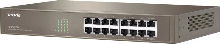 Switch Tenda TEG1016D 16 porturi Gigabit desktop sau montabil in rack