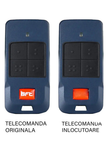Telecomanda poarta garaj compatibila BFT Mitto Cool 4C 4 butoane cod saritor 433.92Mhz (803-1-NEW)