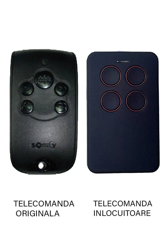 Telecomanda poarta garaj de 2 si 4 canale cod fix 433.92MHz Somfy Keytis 4 NS RTS compatibila cu originalul (848)