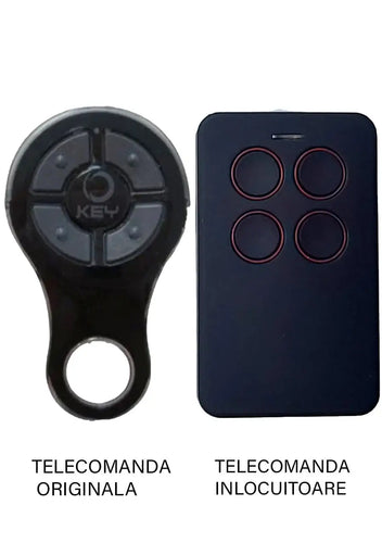 Telecomanda poarta garaj de 2 si 4 canale cod saritor 433.92MHz Key SUB44R compatibila cu originalul (825)