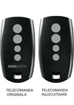 Telecomanda poarta garaj de 2 si 4 canale cod saritor 433.92MHz KingGates Stylo 4 compatibila cu originalul (826)