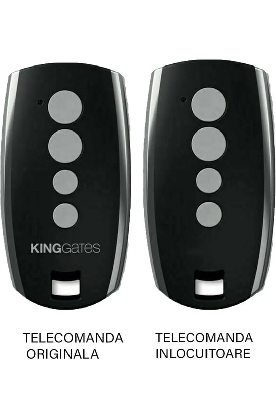 Telecomanda poarta garaj de 2 si 4 canale cod saritor 433.92MHz KingGates Stylo 4 compatibila cu originalul (826)