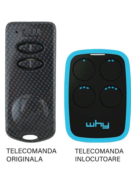 Telecomanda poarta garaj de 2 si 4 canale cod saritor 433.92MHz TAU 250-K-SLIM-RP compatibila cu originalul (851)