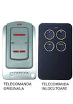 Telecomanda poarta garaj Erreka Iris de doua si patru canale/ cod saritor/ 433.92MHz sau 868.35MHz (813)