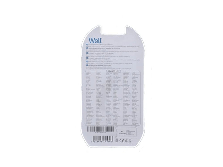 Telecomanda universala pentru aparate de aer conditionat Well RC-AC-WHIFF-WL