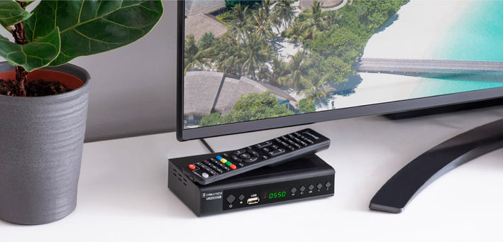 Tuner DIGITAL terestru DVB-T2/C H.265 Cabletech URZ0336B