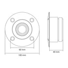 Tweeter Profesional 70W 8 Ohmi 2kHz-20kHz 100x40 mm M`N`C 33512