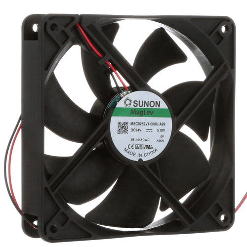 Ventilator DC axial 10..24VDC..27.6VDC 120x120x25mm 3100rot./min 183.9m3/h 44.5dB VAPO SUNON MEC0252V1-000U-A99