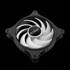 Ventilator PCCOOLER FX1203-BKRN1-GL 120x120x25 mm 12V 0.18A 1200RPM RGB LED 3-pin Hydro Bearing fixed LED RGB