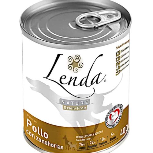LENDA NATURE POLLO. Hrană umedă pentru câini – 400 g